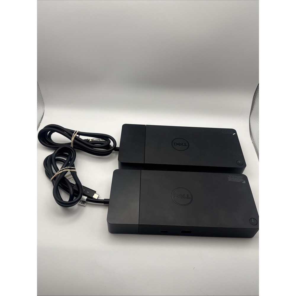 LOT OF 2 Dell WD19S USB Type-C Docking Station READ DESCRIPTION